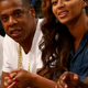 Jay Z and Beyoncé attend Game 4 of the Eastern Conference semifinals during the 2014 NBA Playoffs on May 12, 2014, at the Barclays Center in Brooklyn, N.Y.
Elsa/Getty Images